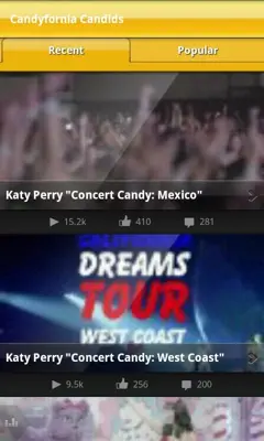 Katy Perry android App screenshot 2